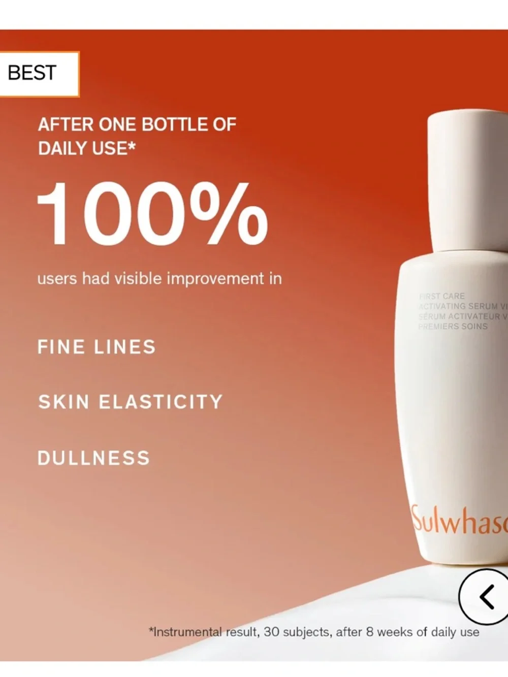 Sulwhasoo First Care Activating Serum VI-New in Box 8 ml 3 pack